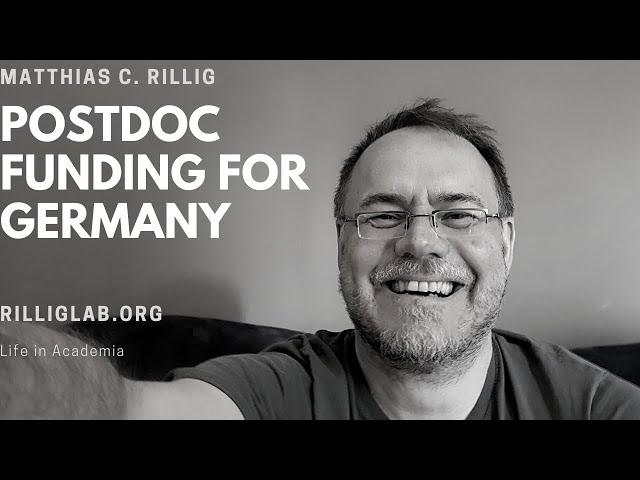 Postdoc funding in Germany #postdoc #funding #research #PhD #grants #fellowships #Germany