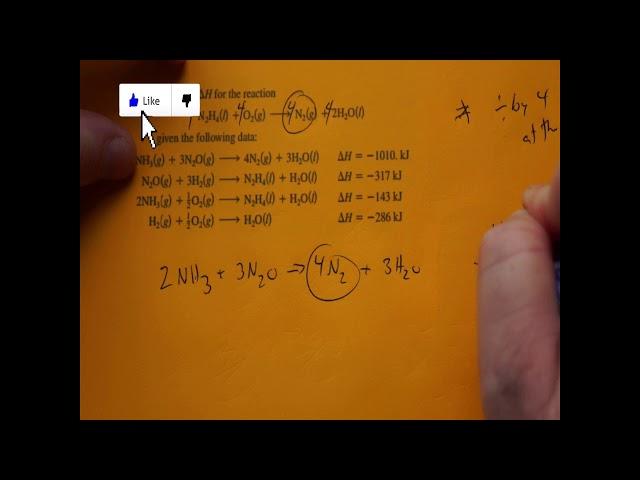 Ch 6 Hess's Law (Part 2) 72,73,74 & 75  Chemistry Zumdahl  9th edition