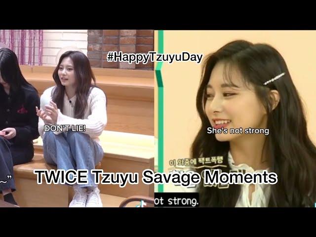 TWICE Tzuyu Savage Moments #happytzuyuday