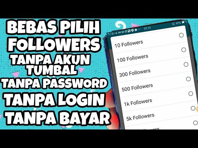 CARA MENAMBAH FOLLOWERS INSTAGRAM SECARA GRATIS - TANPA AKUN TUMBAL!!