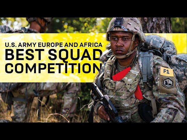 2022 U.S. Army Europe and Africa Best Squad Competition