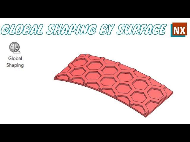 Global Shaping By Surface | NX Global Shaping | Siemens NX | Studio Surface |