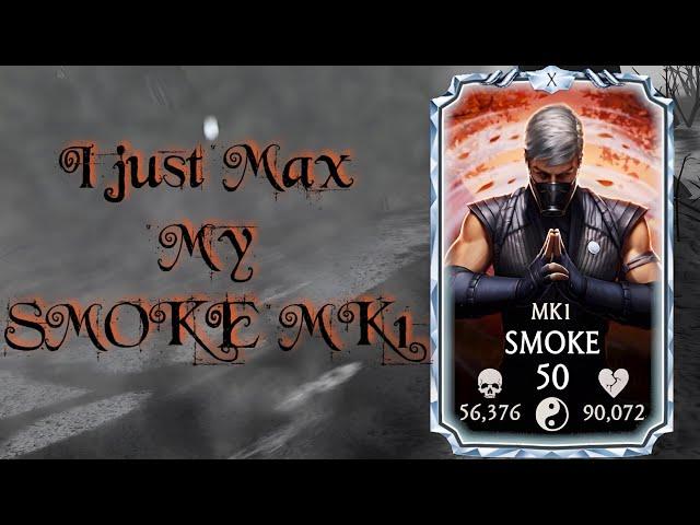 Here’s How I Max My MK1 Smoke | Mortal Kombat Mobile