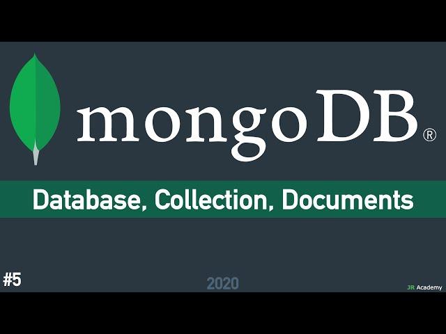 MongoDB Basics | Tutorial 5: Mongo Shell Commands, Database, Collection, Document