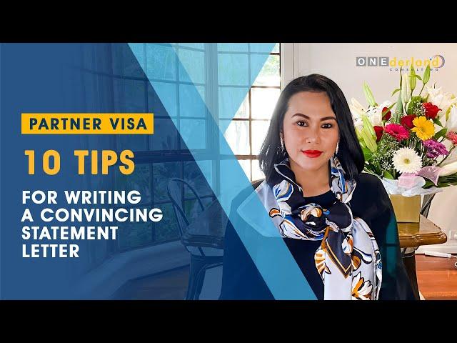 Partner Visa 2022: 10 Tips For Writing A Convincing Statement Letter