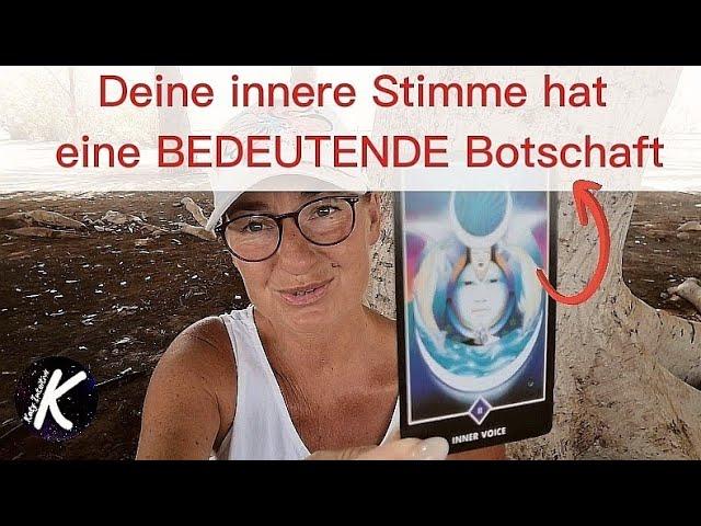 ️Deine innere Stimme... hat eine BEDEUTENDE Botschaft TAROT