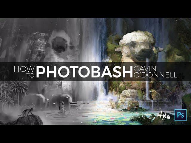 Part 1: How to Photobash in Photoshop | Gavin O'Donnell 