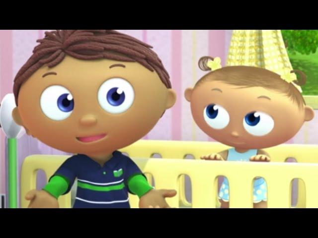 Super WHY! Full Episodes Compilation ️ The Boy Who Cried Wolf + Rapunzel ️ S01E07+E08 (HD)