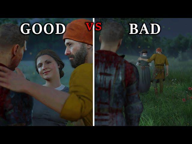 Kingdom Come: Deliverance 2 - GOOD VS BAD ENDING (Good Henry vs Bad Henry)