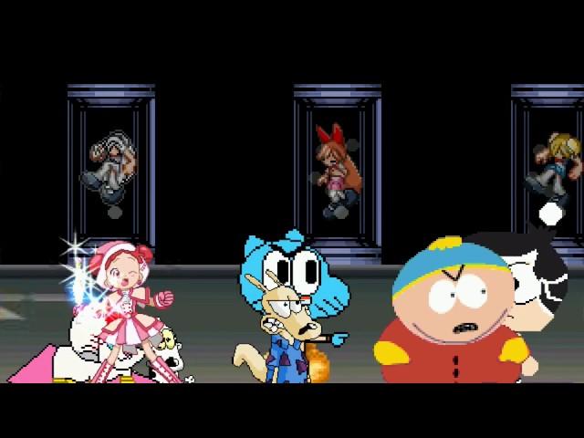 M.U.G.E.N: Team Doremi Vs Team Eric Cartman