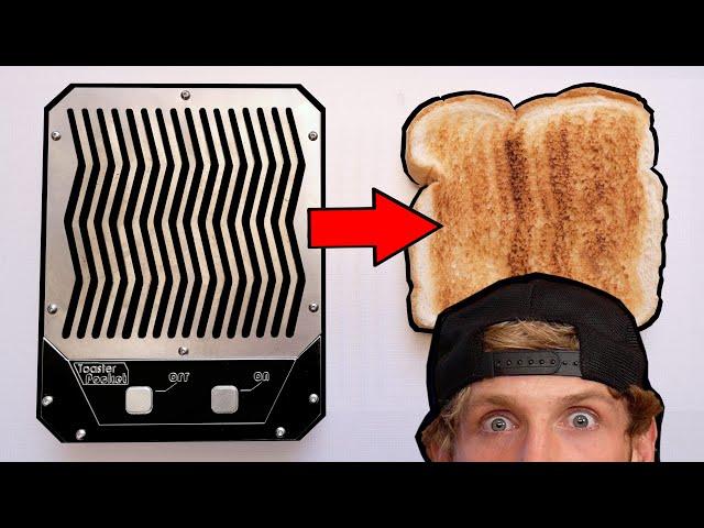 I stole Logan Paul's invention (pocket toaster)