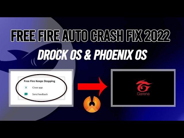 (2022) Fixed- Free Fire Has Stopped Working problem in Phoenix OS  BlackScreen Problem Solution