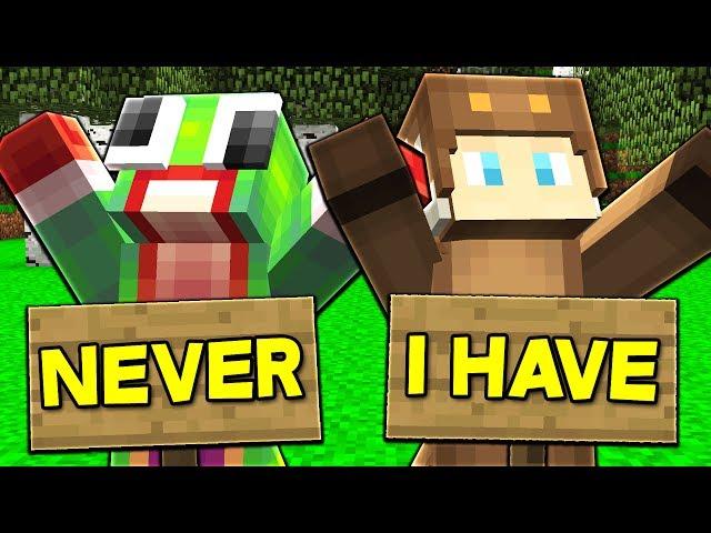 NEVER HAVE I EVER... WITH UNSPEAKABLEGAMING, MOOSECRAFT, & RYGUYROCKY! (Minecraft Edition)