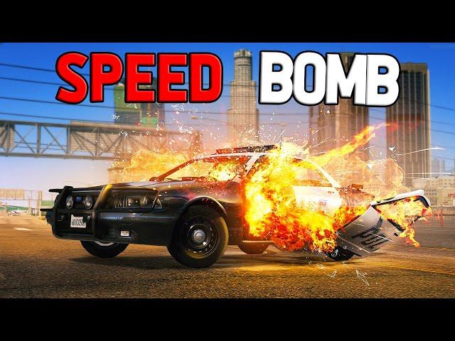 Trolling Players With Speed Bombs - GTA RP