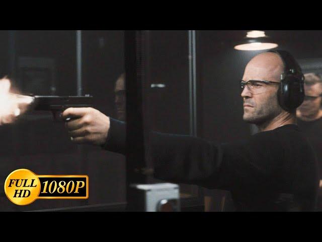 Jason Statham at the Fortico interview and exam / in the movie  Wrath of Man