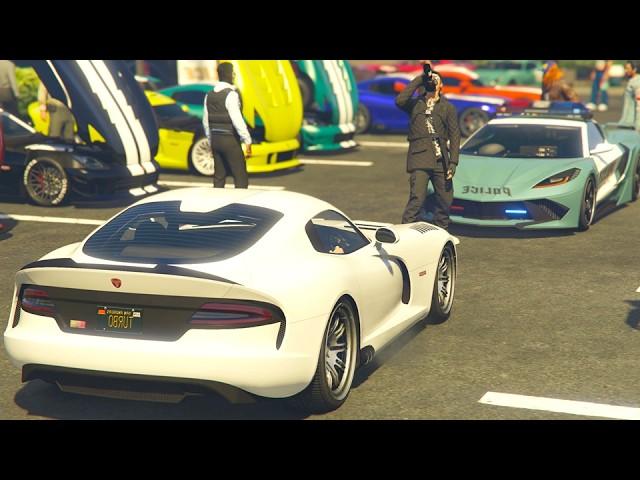 A Lot Of Questions... DLC Car Meet - Agents Of Sabotage Cars Only