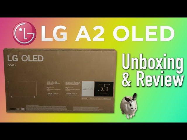 LG A2 55" OLED 4K UHD Smart TV | Unboxing & Review