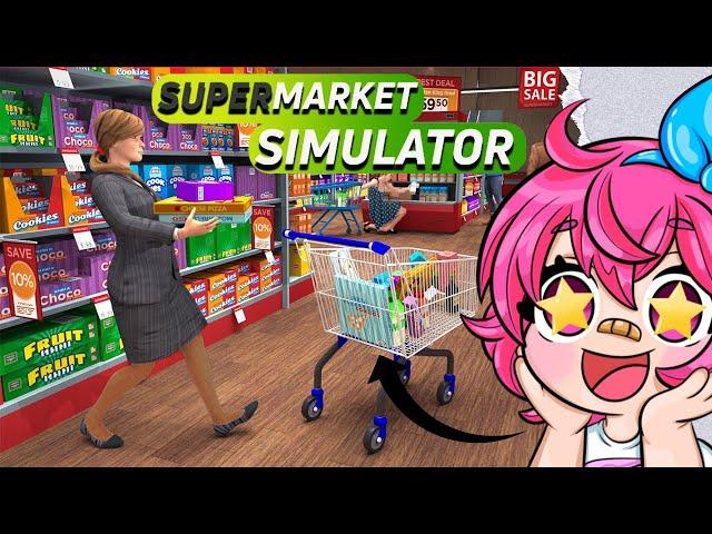 FICAMOS RICAS COM NOSSO NOVO SUPERMERCADO - Supermarket Simulator