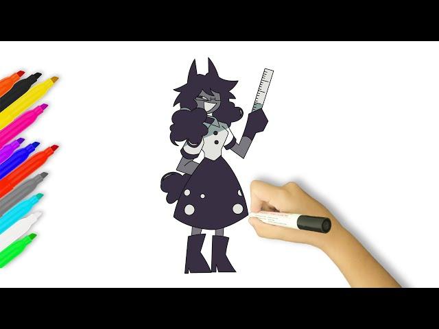 How to Draw Miss Emily | Fundamental Paper Education