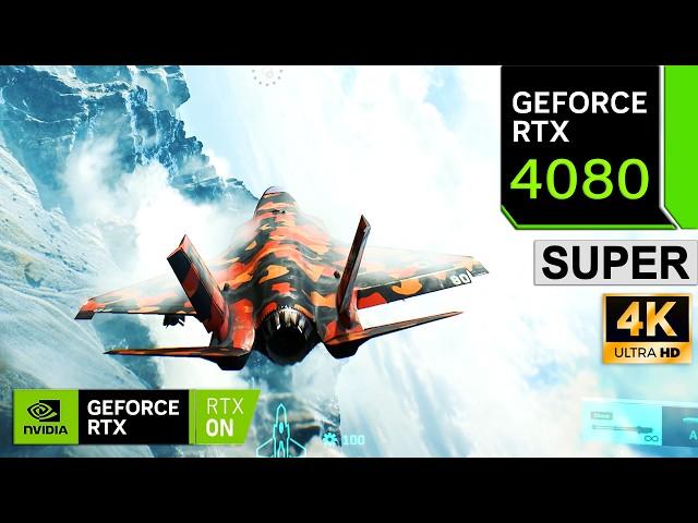 Battlefield 2042 : Fly Like Maverick | RTX 4080 SUPER 16GB ( 4K Ultra Graphics RTX ON + DLSS ON )