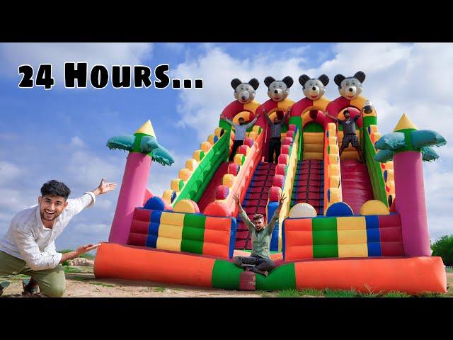 Living 24 hours on Mickey mouse house