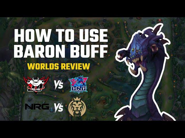 HOW TO USE BARON | Why NA/EU Struggle To Close Out Games | How JDG Ends With One Baron