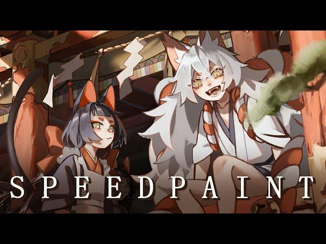 SPEEDPAINT イラストメイキング　【Clip Studio Paint】