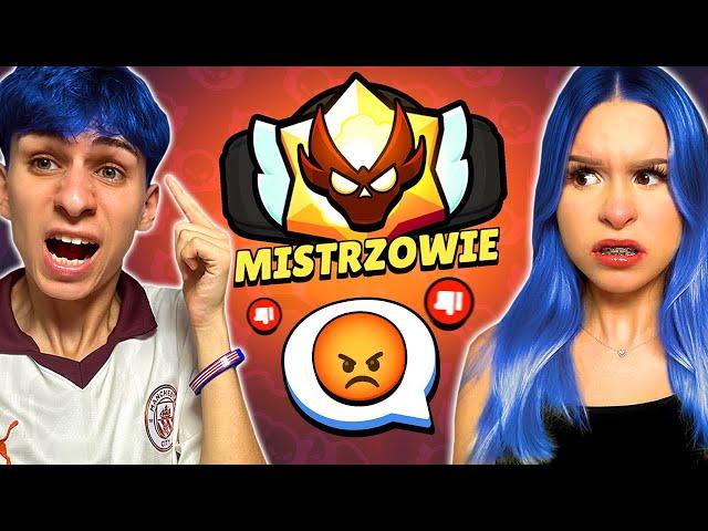 JAK NIE WBIJE MASTERA w BRAWL STARS to FARBUJEMY WŁOSY NA NIEBIESKO...