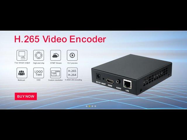 H.265/H.264 HD HDMI Encoder for live streaming from Cadenceberge Model CAD-HV-HE01