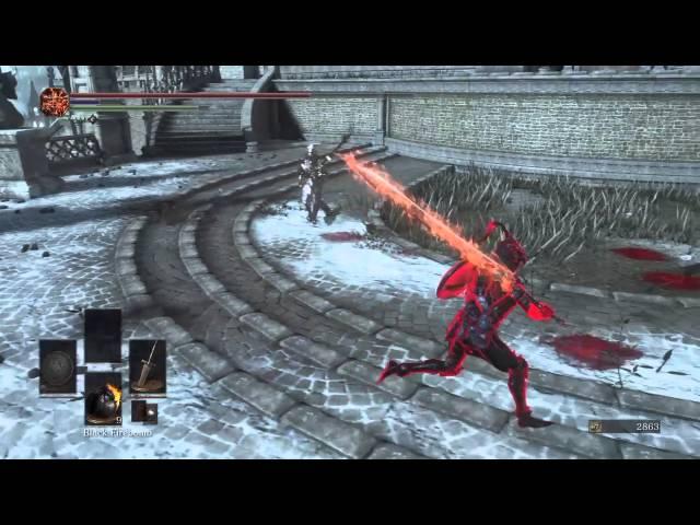 Dark Souls 3 PVP: Profaned Greatsword duel