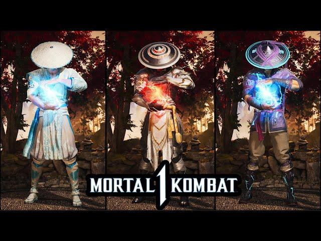 My entire Raiden collection in Mortal Kombat 1 (All Hats, Skins, and Pallets)