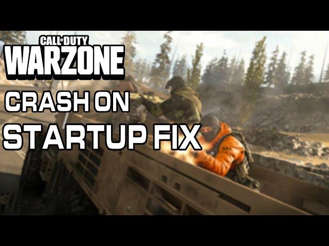 How to fix Cod Warzone Crashing on Startup / Launch | dev error , directx , disk error |