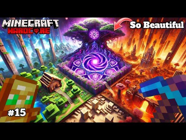 I Transform Nether in Minecraft Hardcore | Minecraft hardcore series #minecraft #viralvideo