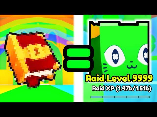 The SECRET To Getting MAX RAID LEVELS FAST In Pet Sim 99!