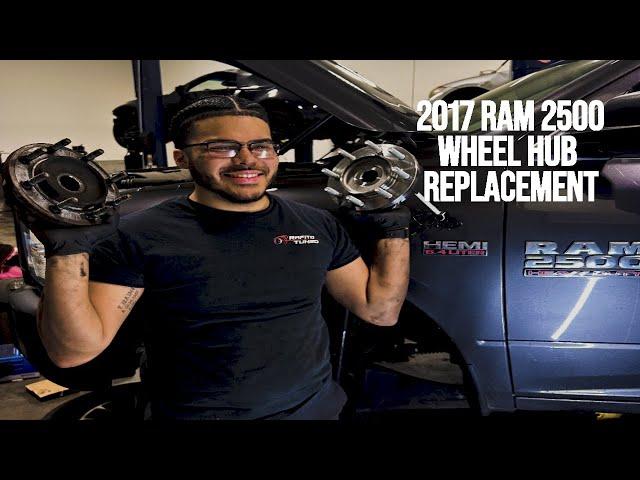 AS EASY AS IT GETS!!!! 2017 RAM 2500 Wheel Hub Replacement!