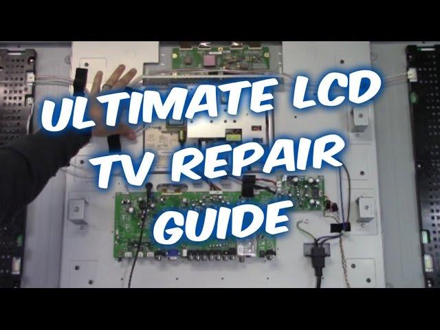 ULTIMATE LCD TV REPAIR SERVICE GUIDE for TROUBLESHOOTING BOARD VOLTAGES