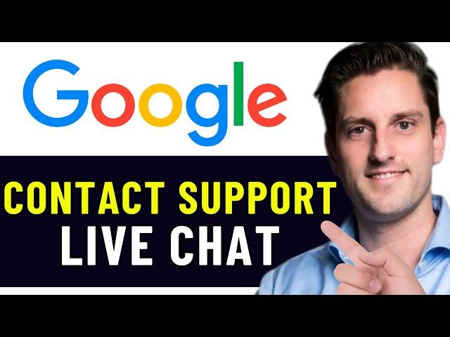 HOW TO CONTACT GOOGLE SUPPORT LIVE CHAT 2024! (FULL GUIDE)