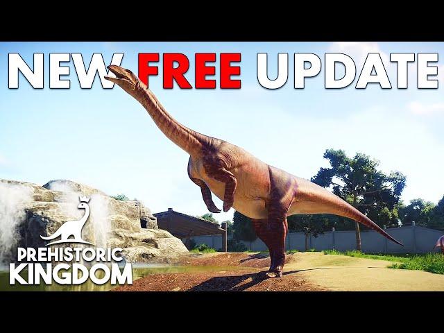 FREE UPDATE: NEW DINOSAURS & STAFF Coming to Prehistoric Kingdom THIS WEEK! | Update 11