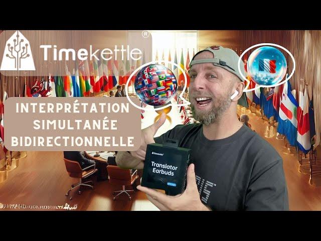 Découvrez le Traducteur en temps réel Timekettle WT2 Edge avec Interprétation simultanée bidirec