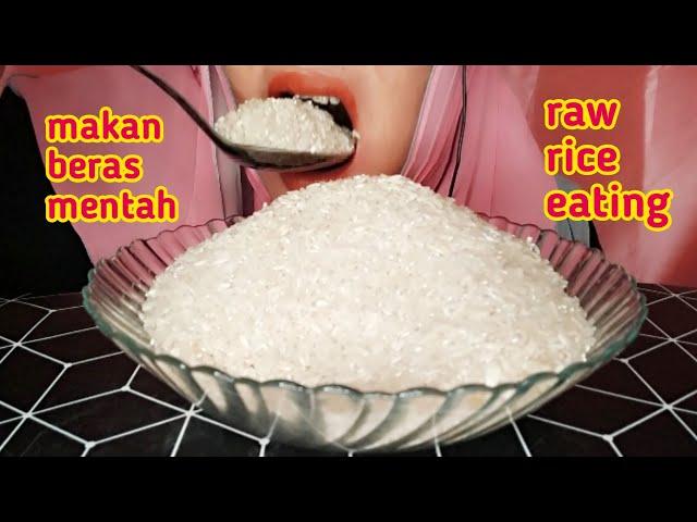 ASMR RAW RICE EATING | RAW RICE COMPILATION | KUMPULAN MAKAN BERAS MENTAH, 生ご飯を食べる | 밥을 먹다 | 吃生米