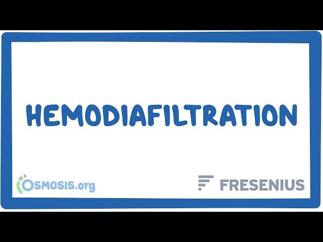 Fresenius - Hemodiafiltration