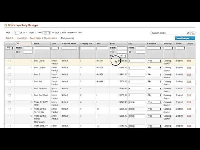 How to manage inventory in magento with Stock Inventory Manager v1.2.0