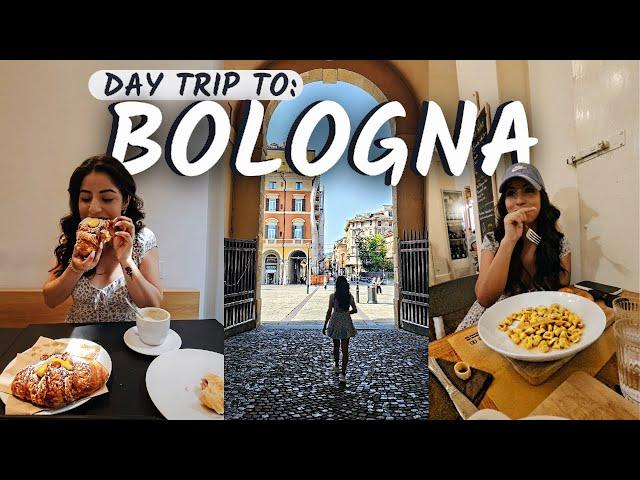 Discovering Bologna's Secrets: A Day of Italian Delights | Italy Vlog