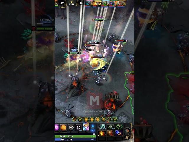 Divine Invoker Rampage with the help of Axe  #dota2 #dota2highlights