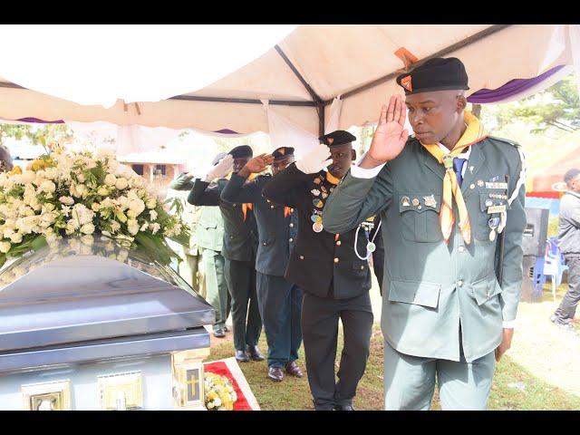 Watch how the MasterGuides, Pathfinders and Adventurers led the Funeral Service and Burial