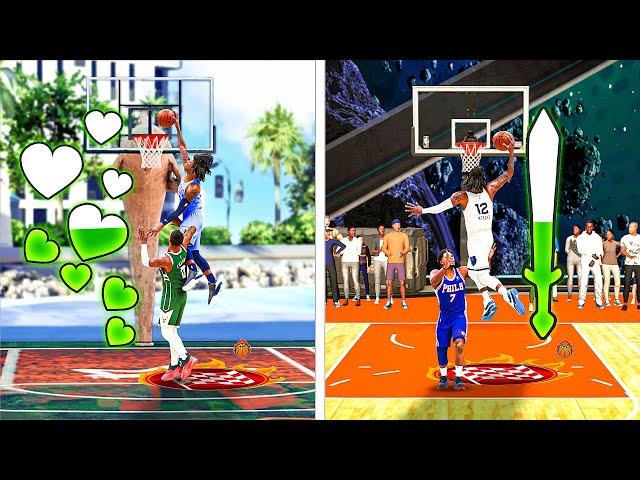 USING EVERY DUNK METER with JA MORANT BUILD in NBA 2K24