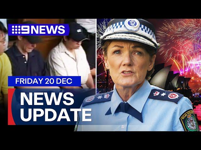 Bali Nine members fly home; NYE fireworks could be cancelled amid rail strikes | 9 News Australia