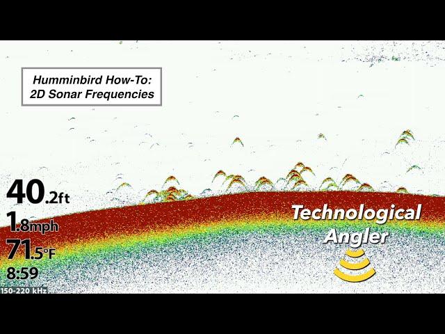 Humminbird HELIX Quick Tip: 2D Sonar Frequency