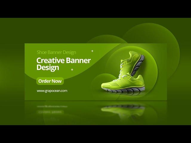 How to Make E-commerce Product Banner Design | Adobe Photoshop Cc