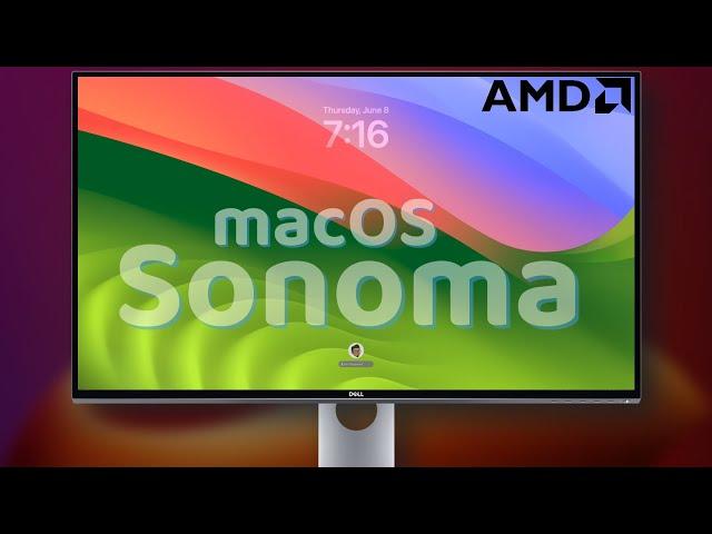 Effortless macOS Sonoma Dual Boot with Windows On Any AMD PC 2025